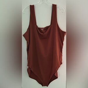 Women’s Old Navy Tank Top Bodysuit - Copper Moon, Size 4XL - NWOT - PTP 24”
